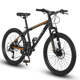 Bicycle S26102-BLACK-ORANGE (Option: Black orange)